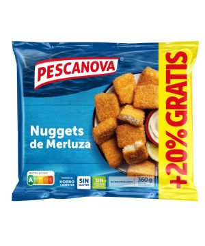 Nuggets Pescanova De Merluza 360 Grs.