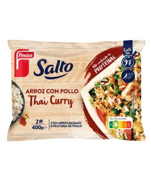 Arroz Findus Con Pollo Thai Curry 400 Grs.