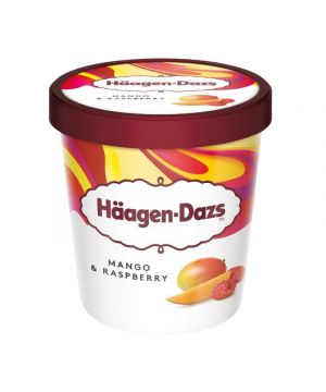 Helado Häagen-Dazs Mango-Raspherry Tarrina 400 Grs.