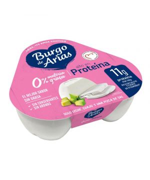 Queso Burgo De Arias Mini Fresco 0% Materia Grasa P-3X72Grs