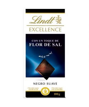 Chocolate Lindt Excellence 47% Cacao C/Flor De Sal 100 Gr.