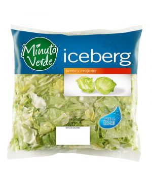 Lechuga Minuto Verde Iceberg 200 Grs.