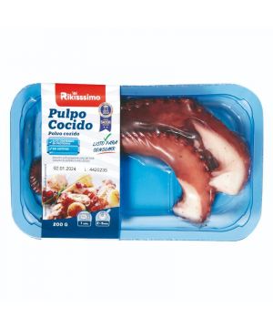 Pata Pulpo Cocido Rikisssimo 200 Grs.