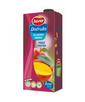 Nectar Disfruta Juver Mango-Manzana Sin Azucar 2 Litros