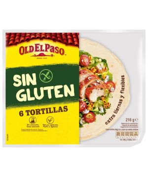 Tortillas Old El Paso Mexicanas S/Gluten Ext.tiernas 216 Grs