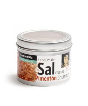 Sal Carmencita Cristal Con Pimenton Ahumado 80 Grs