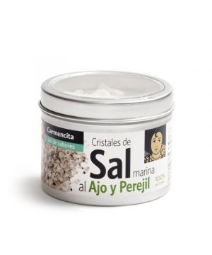 Sal Carmencita Cristal Con Ajo Y Perejil 80 Grs