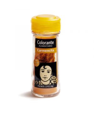 Especia Carmencita Colorante Alimentario Cristal 65 Grs