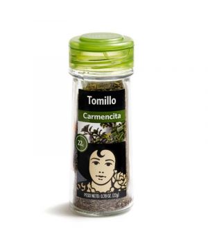 Especia Carmencita Tomillo Cristal 22 Grs
