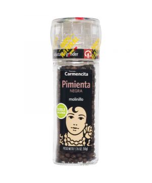 Molinillo Carmencita Pimienta Negra 50 Grs