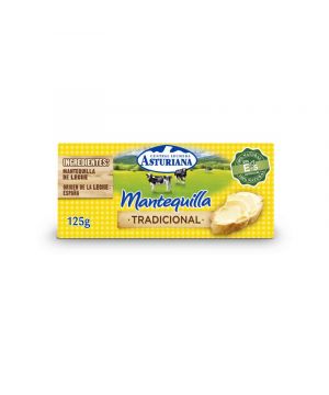Mantequilla Asturiana Pastilla 125 Grs