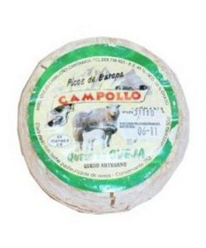 Queso Semicurado Oveja Campollo, Pieza/Kilo