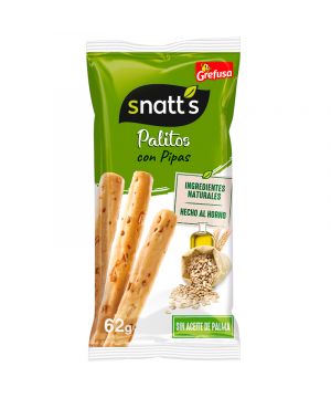 Snatt's Grefusa Palitos De Cereales Con Pipas 62 Grs