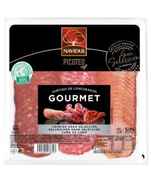 Surtido Gourmet Navidul Lonchas 90 Grs