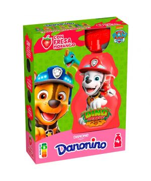 Danonino Para Llevar Fresa Pack-4 X 70 Grs