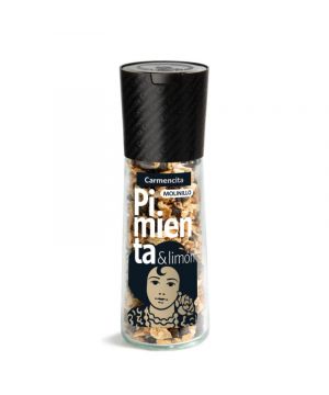 Molinillo Carmencita Pimienta Negra Al Limon 40 Grs