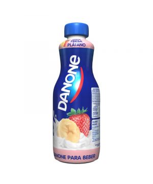 Yogur Danone Para Beber Sabor Fresa/Platano 550 Grs