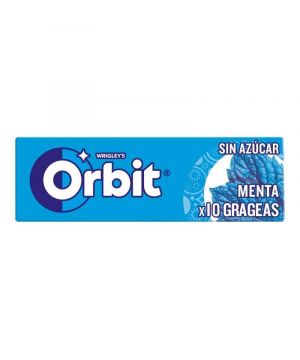 Chicle Orbit Peppermint 10 Grageas 14 Grs Und