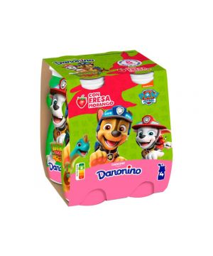 Danonino Para Beber Fresa Pack-4 X 100 Grs
