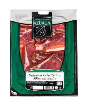 Delicias De Cebo Iberico 50% Raza Iberica Azuaga 100 Grs