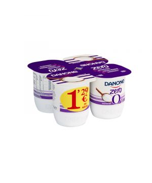 Yogur Danone Desnatado Natural Pack 4 X 120 Grs