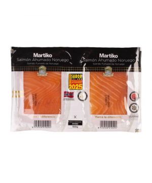 Salmon Ahumado Noruego Martiko Duo 2X50 Grs.,Und,
