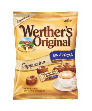 Caramelos Werther's Cappuccino Sin Azucar 90 Grs.