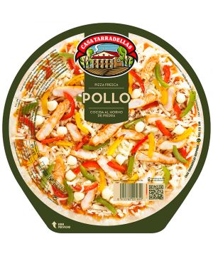 Pizza Tarradellas Pollo 410 Grs