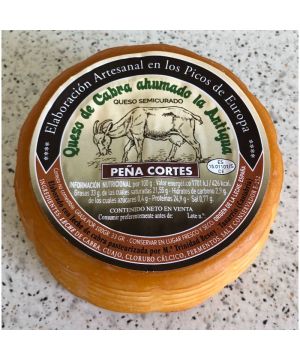 Queso Semicurado Cabra Ahumado Peña Cortes, Kilo