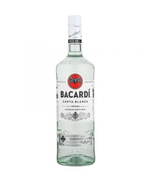 Ron Bacardi Carta Blanca 1 Litro