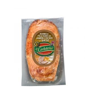 Redondo Pollo Asado Jamon Cocido Y Queso La Carloteña 340 Gr