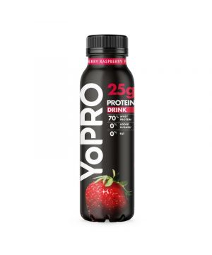 Yopro Drink Fresa Frambuesa 300 Grs