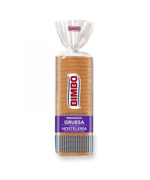 Pan Bimbo Hosteleria Rebanada Gruesa 1000 G