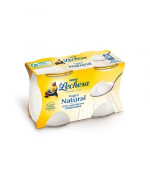 Yogur La Lechera Natural Pack 2 Unds X125 Grs.
