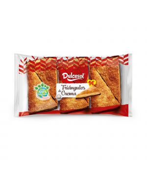 Triangulo Crema Dulcesol 4 Unds. 160 Grs