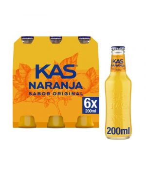 Kas Naranja No Retornable 20 Cl. Pack 6 Unds