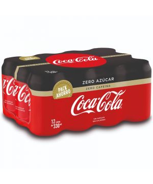 Coca Cola Zero Zero Lata 33 Cl. Pack 12 Unds