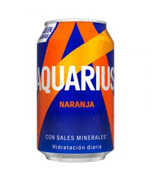 Aquarius Naranja Lata 33 Cl.