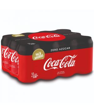 Coca Cola Zero Lata 33 Cl. Pack 12 Unds