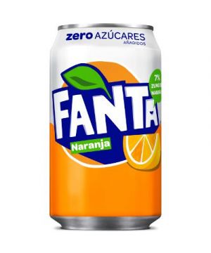 Fanta Naranja Zero Lata 33 Cl.