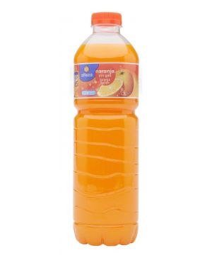 Refresco Alteza Naranja Sin Gas 12% Zumo 1,5 Litros
