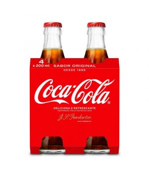 Coca Cola Normal Vnr 20 Cl. Pack 4 Unidades
