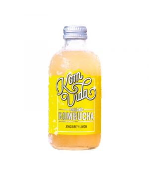 Kombucha Komvida Jengibre Y Limon 250 Ml.