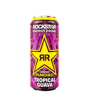 Bebida Energetica Rockstar Guayaba 500 Ml.
