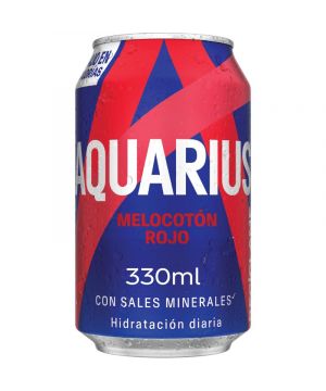 Aquarius Melocoton Rojo Lata 33 Cl.