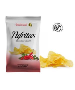 Patatas Pafritas Picantes C/Aceite Oliva Y Sal Marina 140 Gr