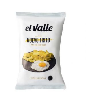 Patatas Fritas El Valle Sabor Huevo Frito 120 Grs