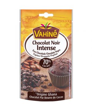 Decoracion Postres Perlitas Chocolate 70% Vahine 100 Grs