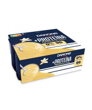 Natilla Danone Proteina Chocolate Pack 4 Unds.x 120 Grs.