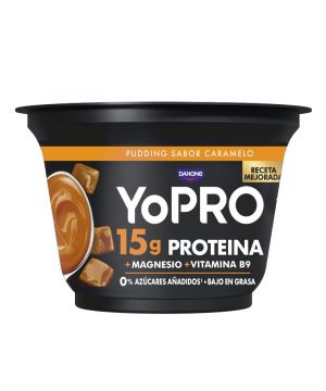 Yopro Pudding Caramelo 150 Grs.